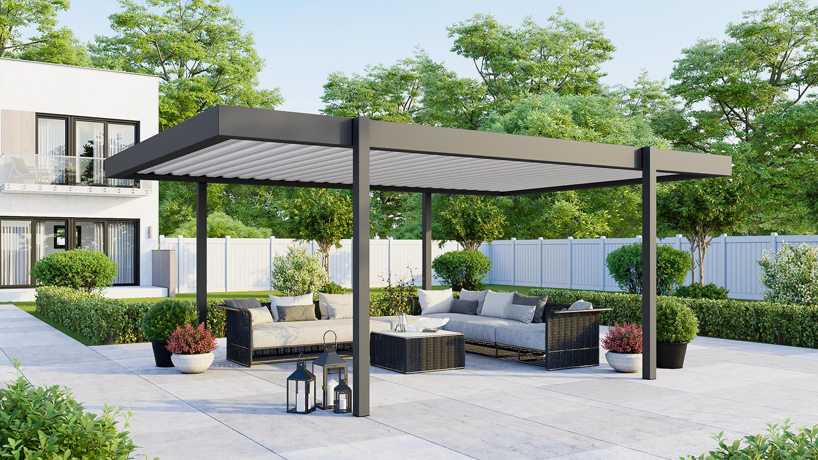 SKYPORT als Pergola